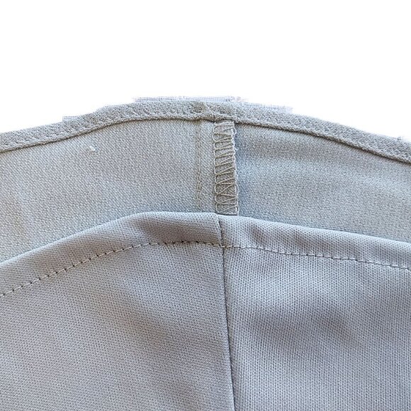 NWT BHLDN Serephina Gray Halter Open-Back Side-Slit Stretch Crepe Maxi Gown Size - Picture 5 of 8